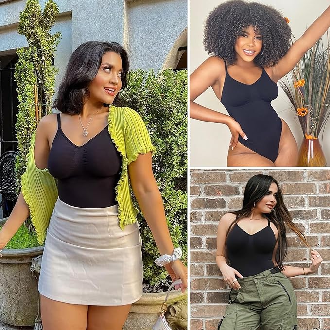 Seamless Sculpt Butt Lifter Bodysuit for Women Tummy Control Slimming Shapewear
