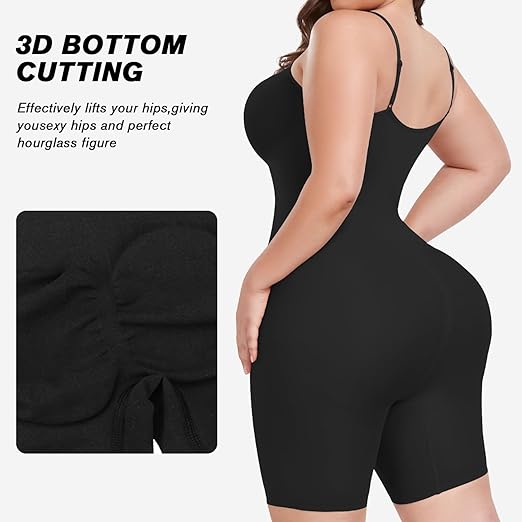 Seamless Sculpt Butt Lifter Bodysuit for Women Tummy Control Slimming Shapewear